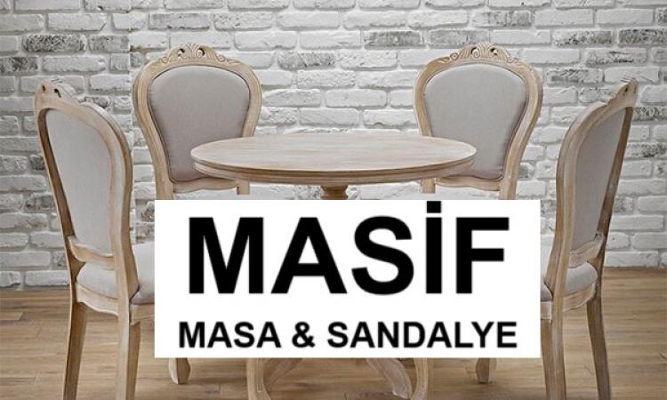 Masif Masa Sandalye